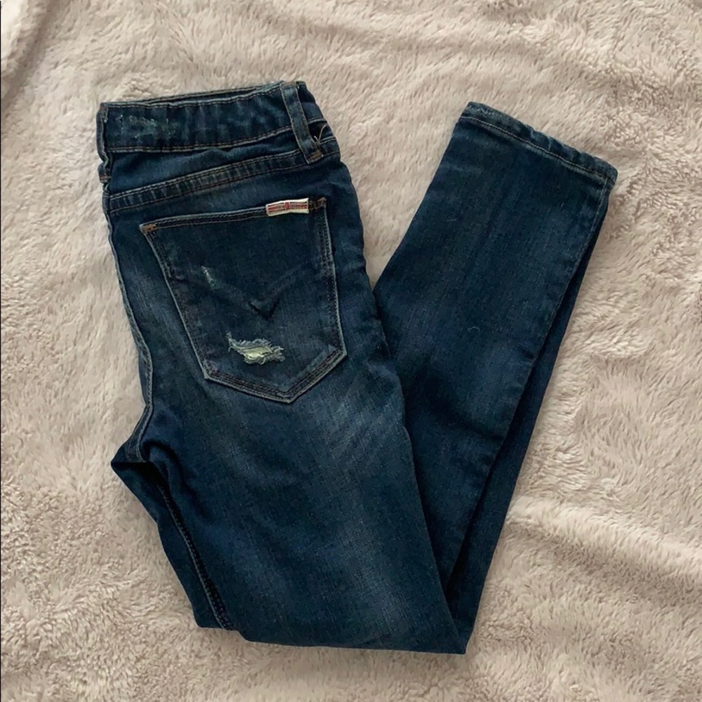 Hudson Kids (Girls) Skinny Distressed Jeans 6x EUC